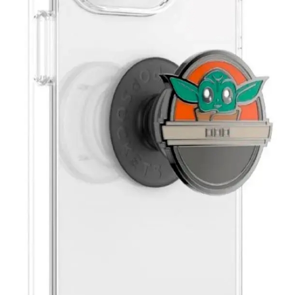 New! PopSockets PopGrip Cell Phone Grip & Stand - Licensed - Star Wars Grogu Pod - Picture 4 of 9